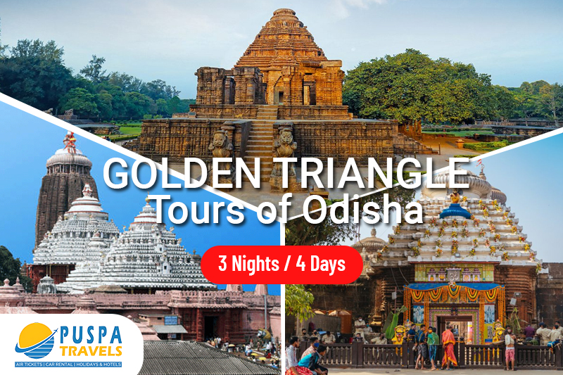 Golden Triangle Tours of Odisha: Explore Bhubaneswar, Puri & Konark